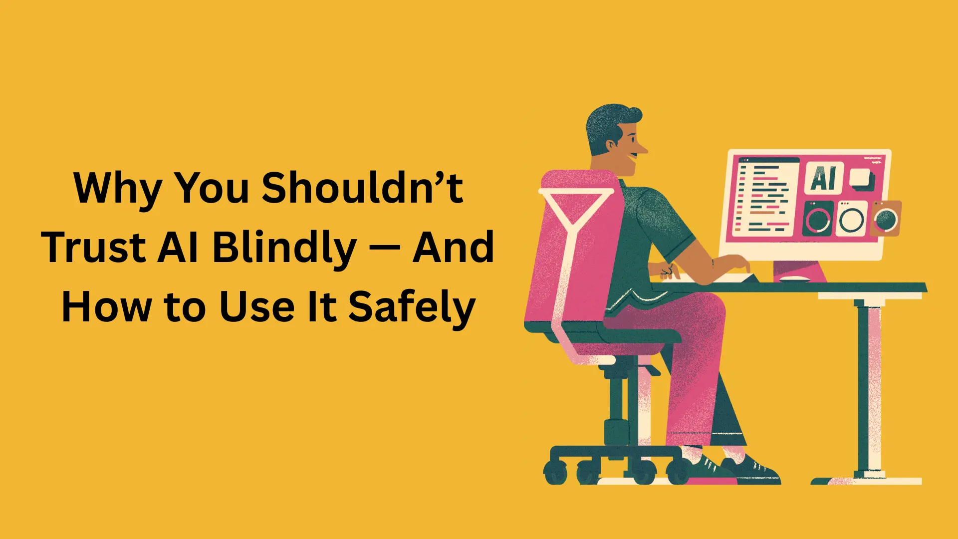 Don't Trust AI Blindly